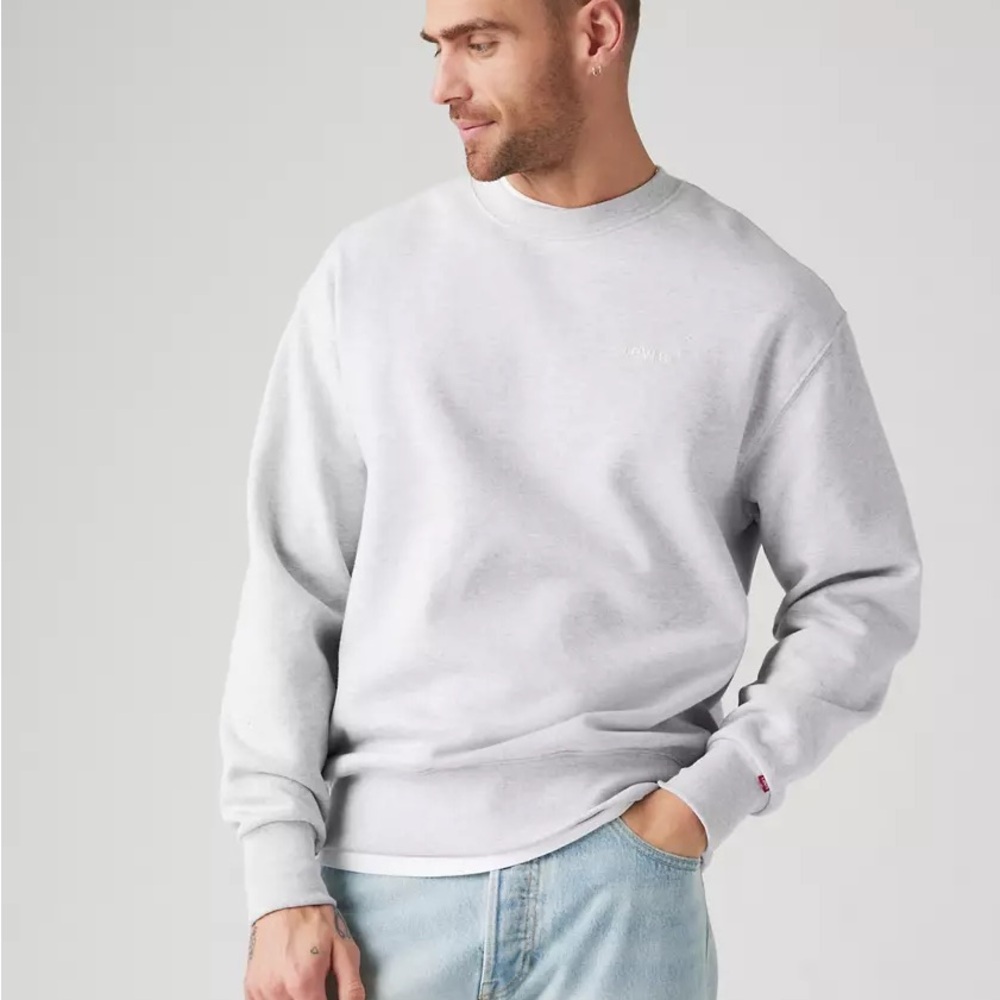Gray Levi’s Crewneck Sweater